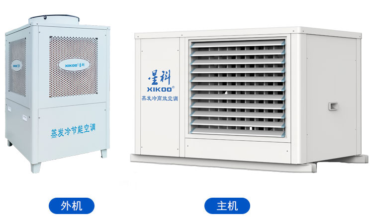 蒸發冷省電空調-臥式軸流