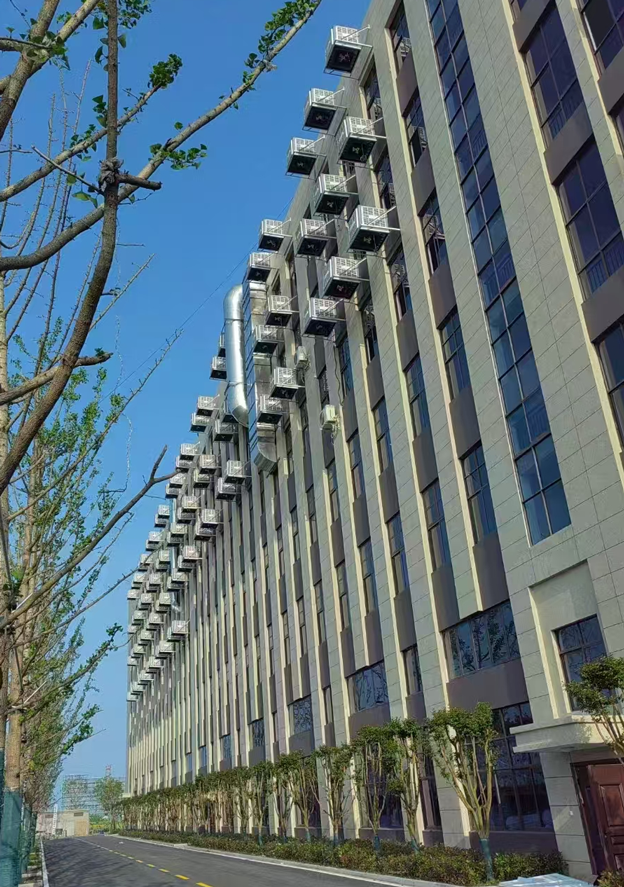 大型廠房車間通風降溫，安裝星科環保空調