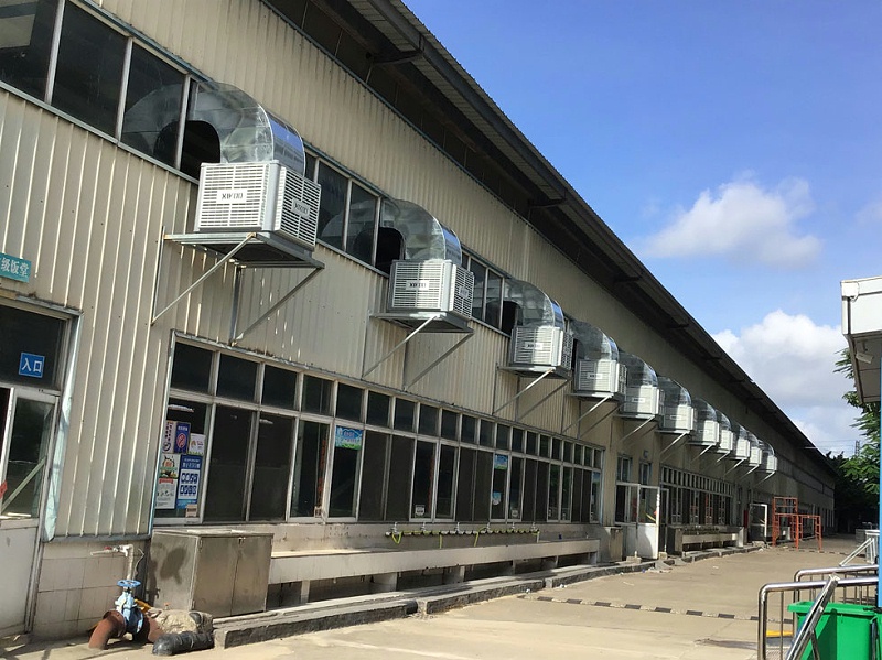 工業環保空調冷風機-應用學校飯堂食堂通風降溫